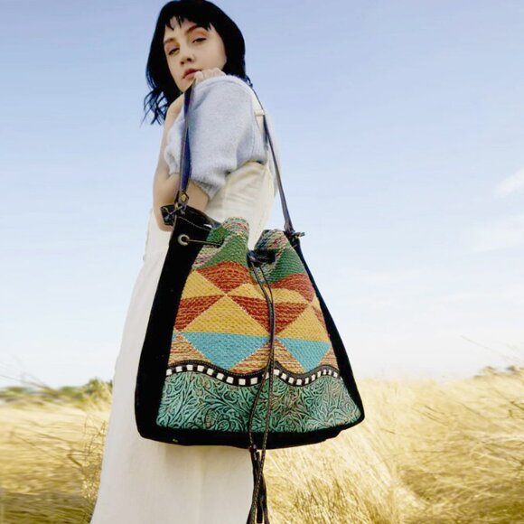 Myra Bag Flame Bucket Bag NWOT - Picture 2 of 12